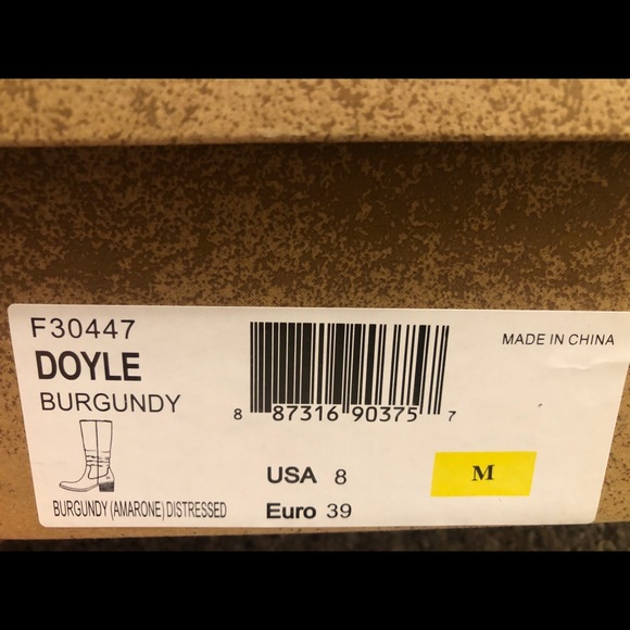 Born Doyle Burgundy Boots - Picture 3 of 3